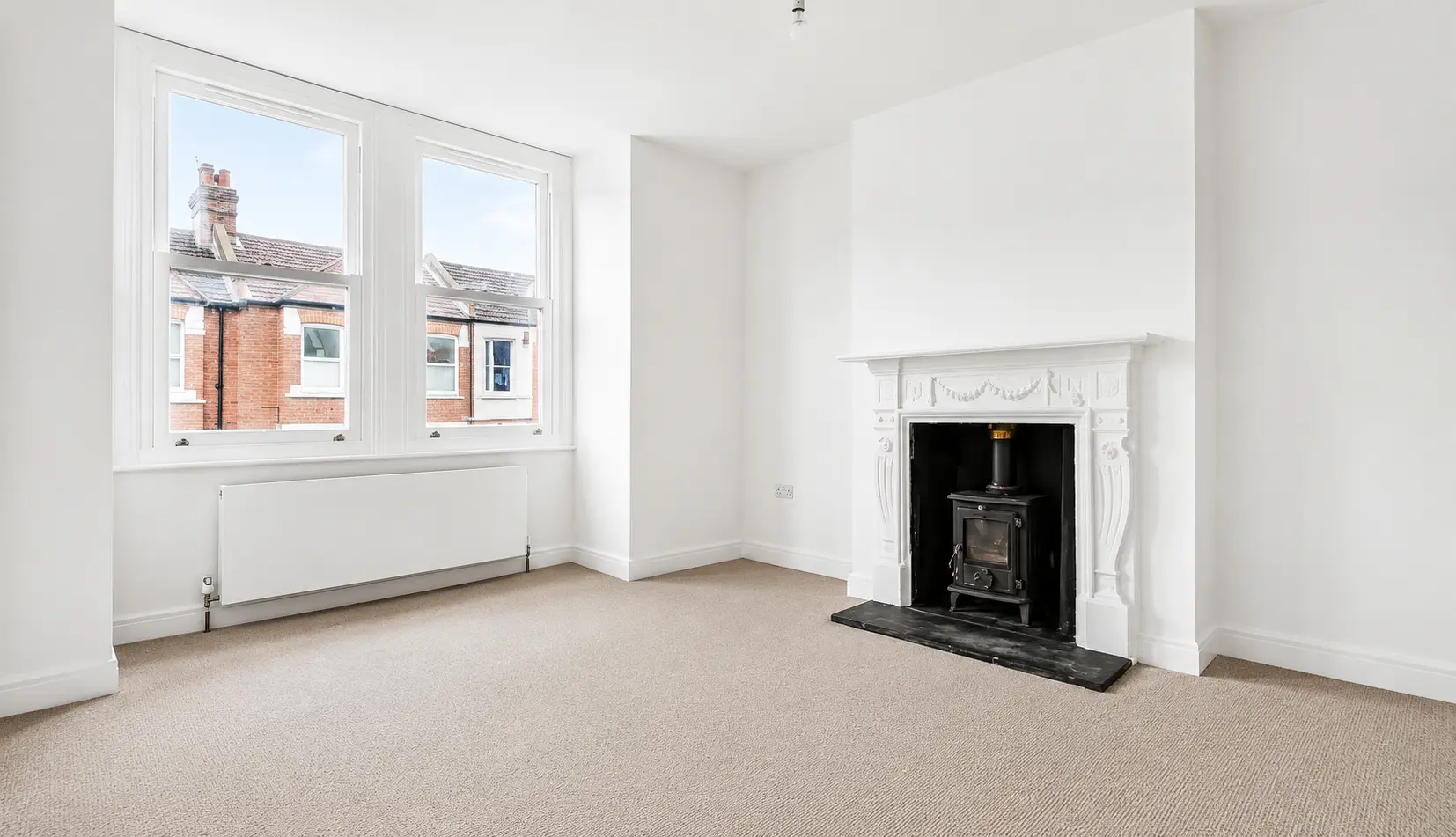 A refurbished period reception room by Rex & Co — Bickley Street, London